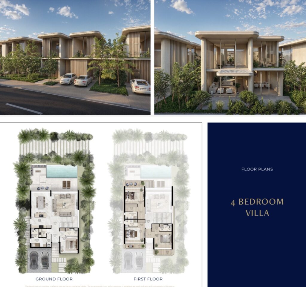 Manchester City Yas Residences の間取り