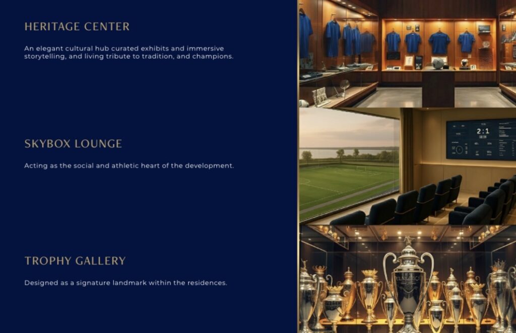 Manchester City Yas Residences の施設